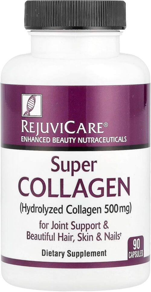 Super Collagen Capsules for Beauty, Healthy Joints, Hair, Skin, & Nails, 90 Servings, Multi, (N8745)