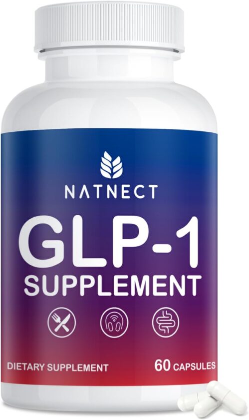 GLP-1 Supplement Support, GLP Activate Natural Formula, GLP-1 Supplement for Metabolic, Energy, GLP-1 Support, Take Before Meal (60 Capsules)