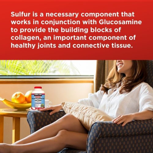 KIRKLAND Signature Extra Strength Glucosamine 1500 mg Chondroitin 1200 mg 220 Tablets