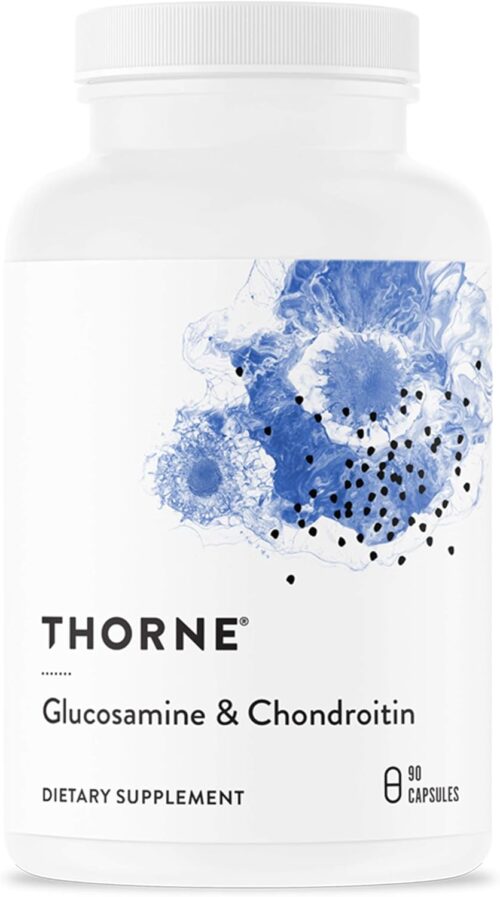 THORNE Glucosamine & Chondroitin – Support to Maintain Healthy Joint Function and Mobility – 90 Capsules